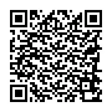 QR kód a telefonszámhoz +19784670418