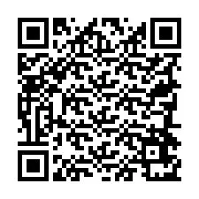 QR kód a telefonszámhoz +19784671608