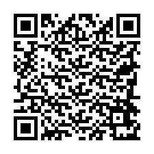 Código QR para número de telefone +19784671614