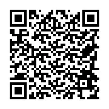 Codice QR per il numero di telefono +19784674747