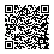 Código QR para número de telefone +19784685433