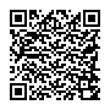 Código QR para número de telefone +19784750494