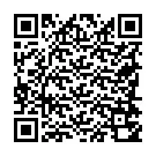 Codice QR per il numero di telefono +19784750496