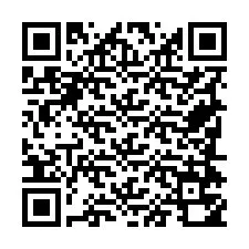 Kod QR dla numeru telefonu +19784750497