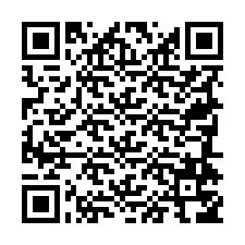 Código QR para número de telefone +19784756508