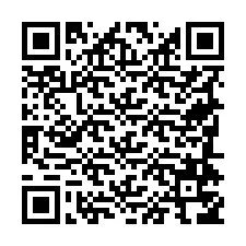 QR kód a telefonszámhoz +19784756516