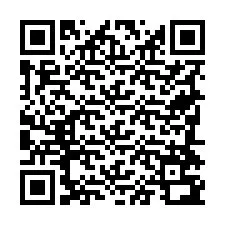 Código QR para número de teléfono +19784792616