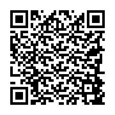 QR-код для номера телефона +19784847434