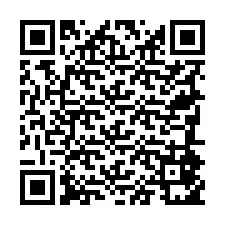 Código QR para número de teléfono +19784851804