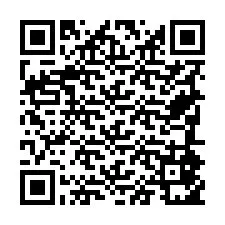 QR kód a telefonszámhoz +19784851807