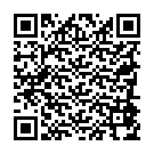 Código QR para número de telefone +19784874818