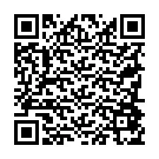 Código QR para número de teléfono +19784875360