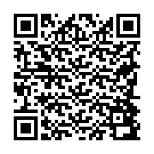 Código QR para número de telefone +19784892692