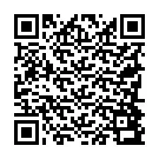 Código QR para número de telefone +19784893674