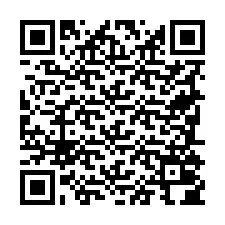 Codice QR per il numero di telefono +19785004666