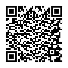 Código QR para número de telefone +19785006079