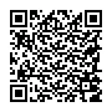 QR-код для номера телефона +19785006512