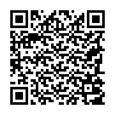 QR Code pour le numéro de téléphone +19785007515