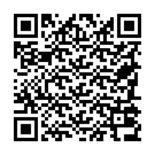 Código QR para número de telefone +19785036813