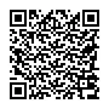 Kod QR dla numeru telefonu +19785036816