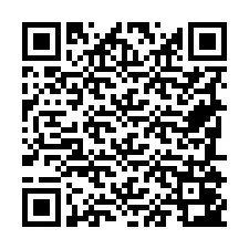 Codice QR per il numero di telefono +19785043217