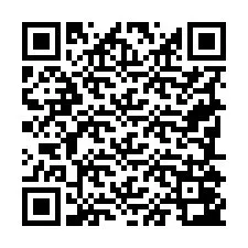 QR-Code für Telefonnummer +19785043225