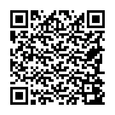 Código QR para número de teléfono +19785043227