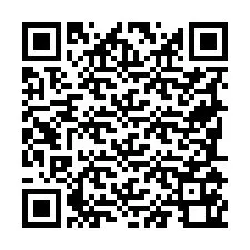 Kode QR untuk nomor Telepon +19785160166