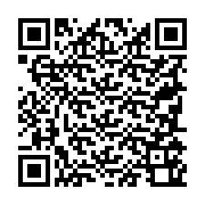 QR-код для номера телефона +19785160170