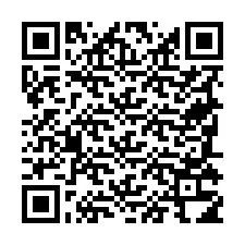 Código QR para número de teléfono +19785314346