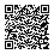 Código QR para número de telefone +19785316013