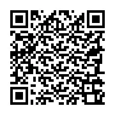 QR Code pour le numéro de téléphone +19785360808