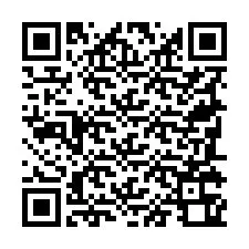 QR Code สำหรับหมายเลขโทรศัพท์ +19785360954