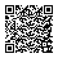 Código QR para número de teléfono +19785362386