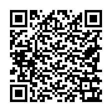 Codice QR per il numero di telefono +19785363437