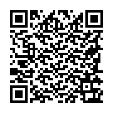 QR-код для номера телефона +19785363596