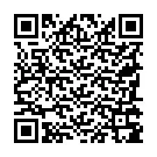 QR Code pour le numéro de téléphone +19785385854