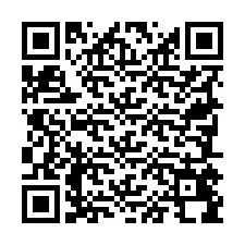 QR Code pour le numéro de téléphone +19785498428