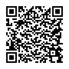 QR Code pour le numéro de téléphone +19785498429