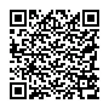 Código QR para número de telefone +19785536440