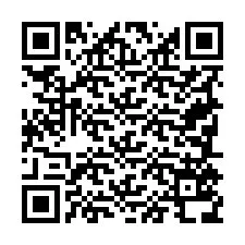 Código QR para número de telefone +19785538635