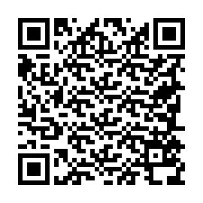 QR Code pour le numéro de téléphone +19785538636