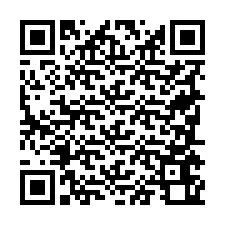 QR Code pour le numéro de téléphone +19785660372