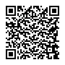 Código QR para número de telefone +19785689826