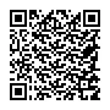 Codice QR per il numero di telefono +19785719187