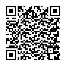 Código QR para número de telefone +19785728698