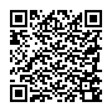 Código QR para número de telefone +19785740304