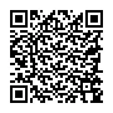 Código QR para número de teléfono +19785744688