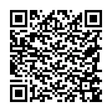 Código QR para número de teléfono +19785745343