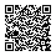 Código QR para número de teléfono +19785746468